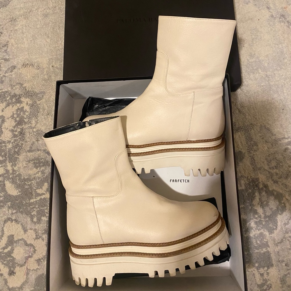 Paloma Barceló Alanya Leather Boots